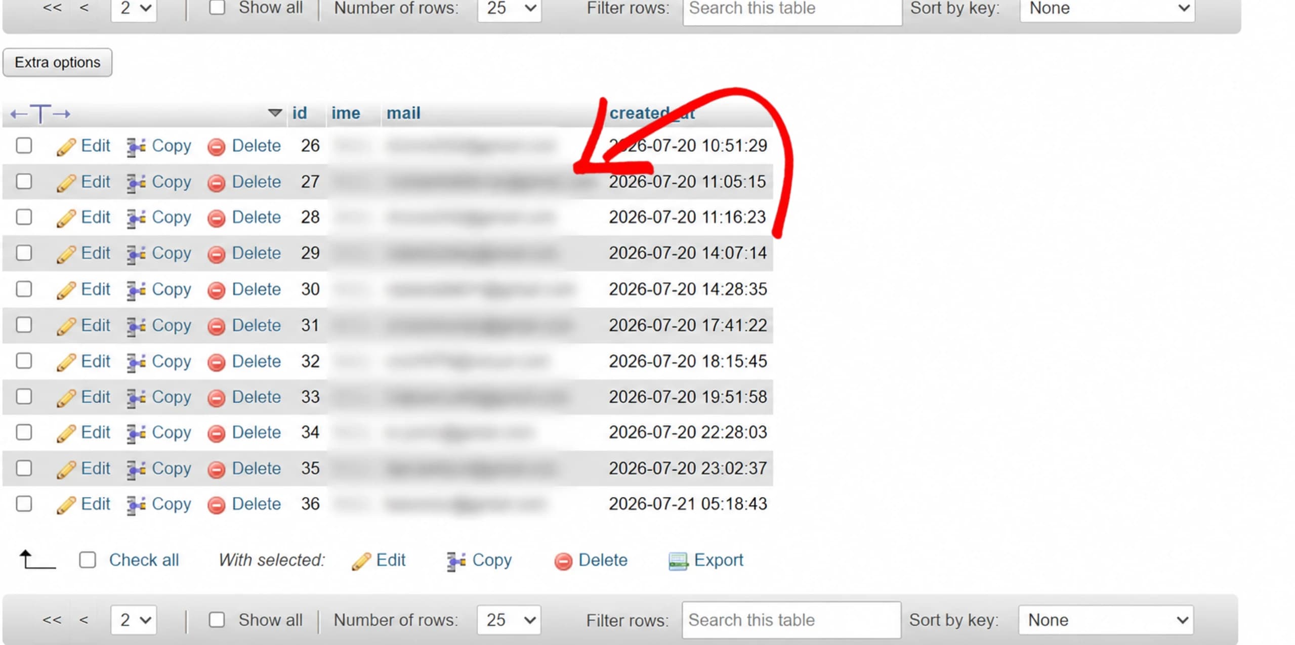3. Automated Contact Database